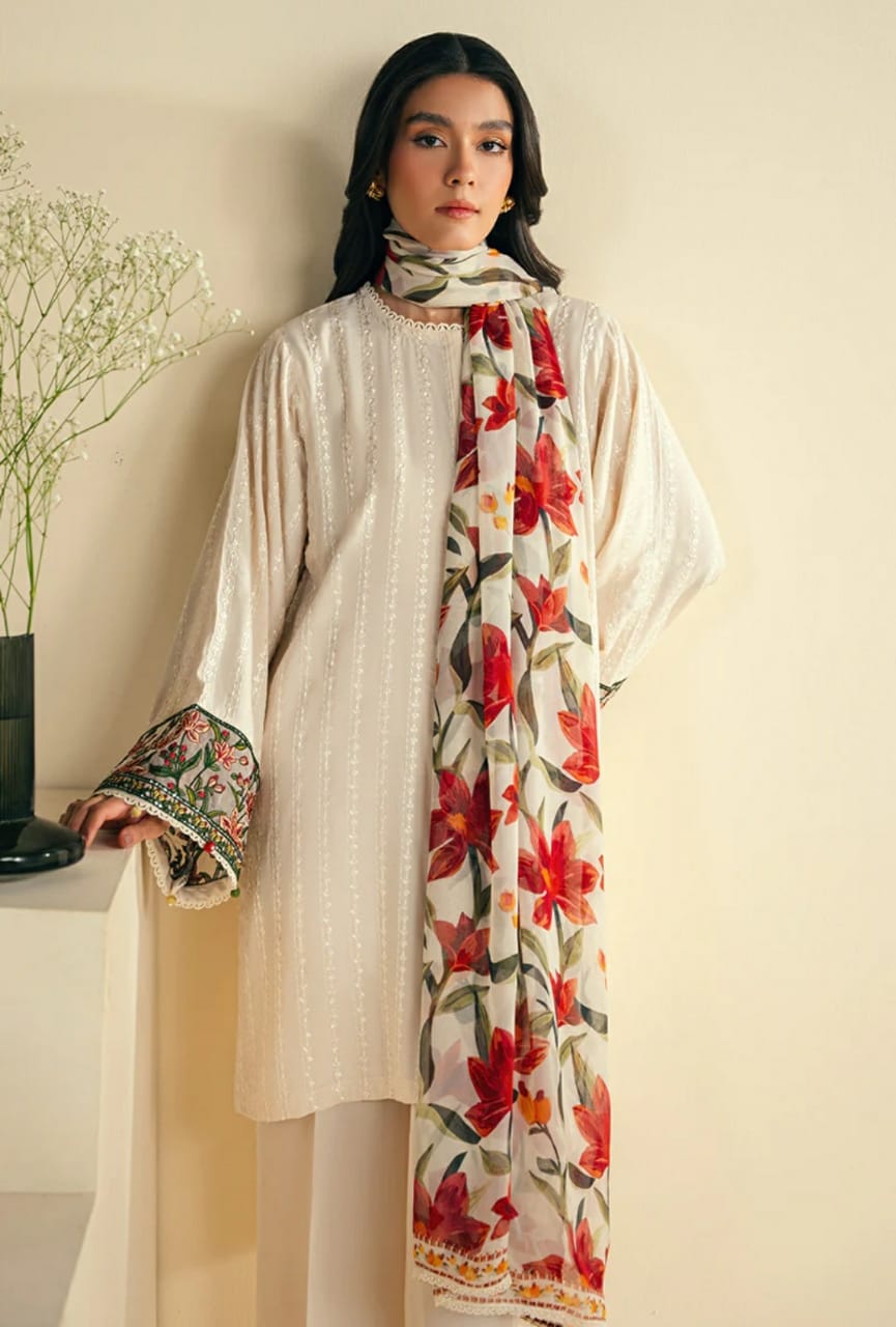 Jazmin New Arrival Lawn 3-Pcs suit