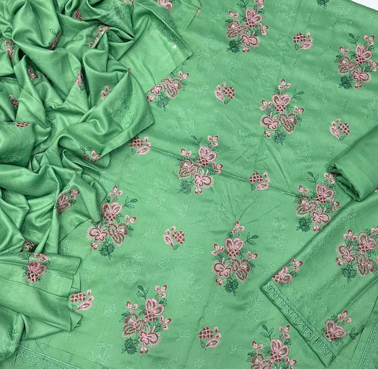 BAREEZE Luxury Winter Dhanak 3-Pc Suit