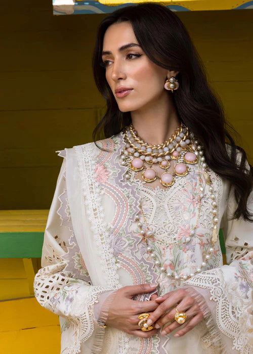 SAIRA SHAKRA -DAHLIA-A Luxury Lawn 3-Pcs