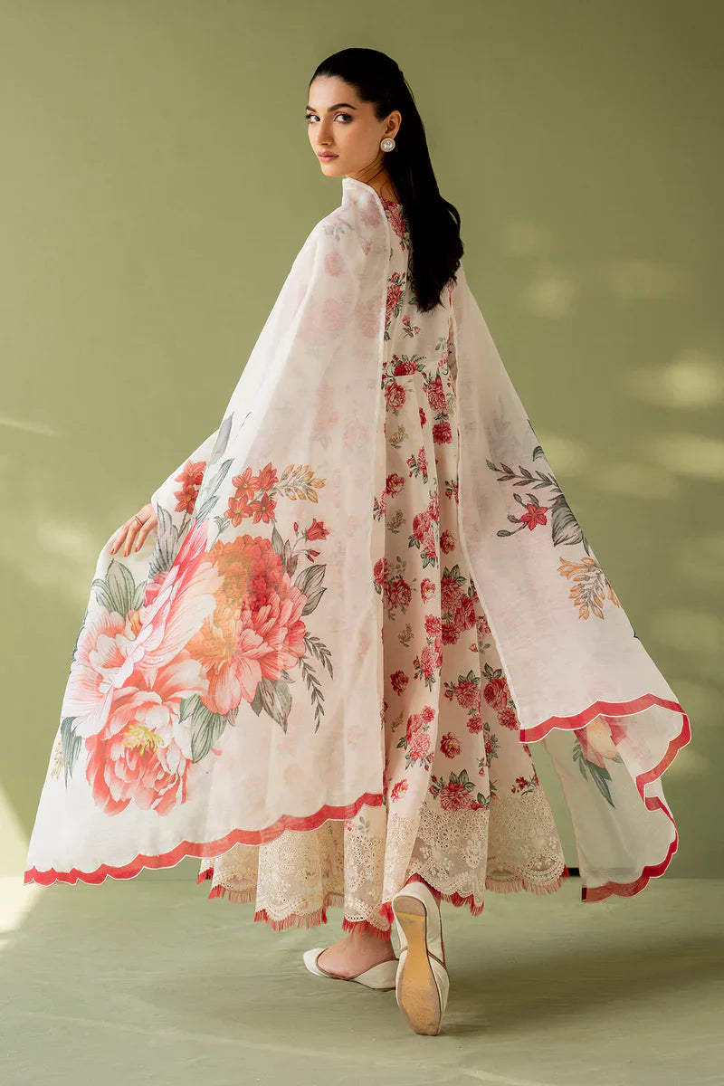 BAROQUE Linen Embroidered 3-Pc Suit
