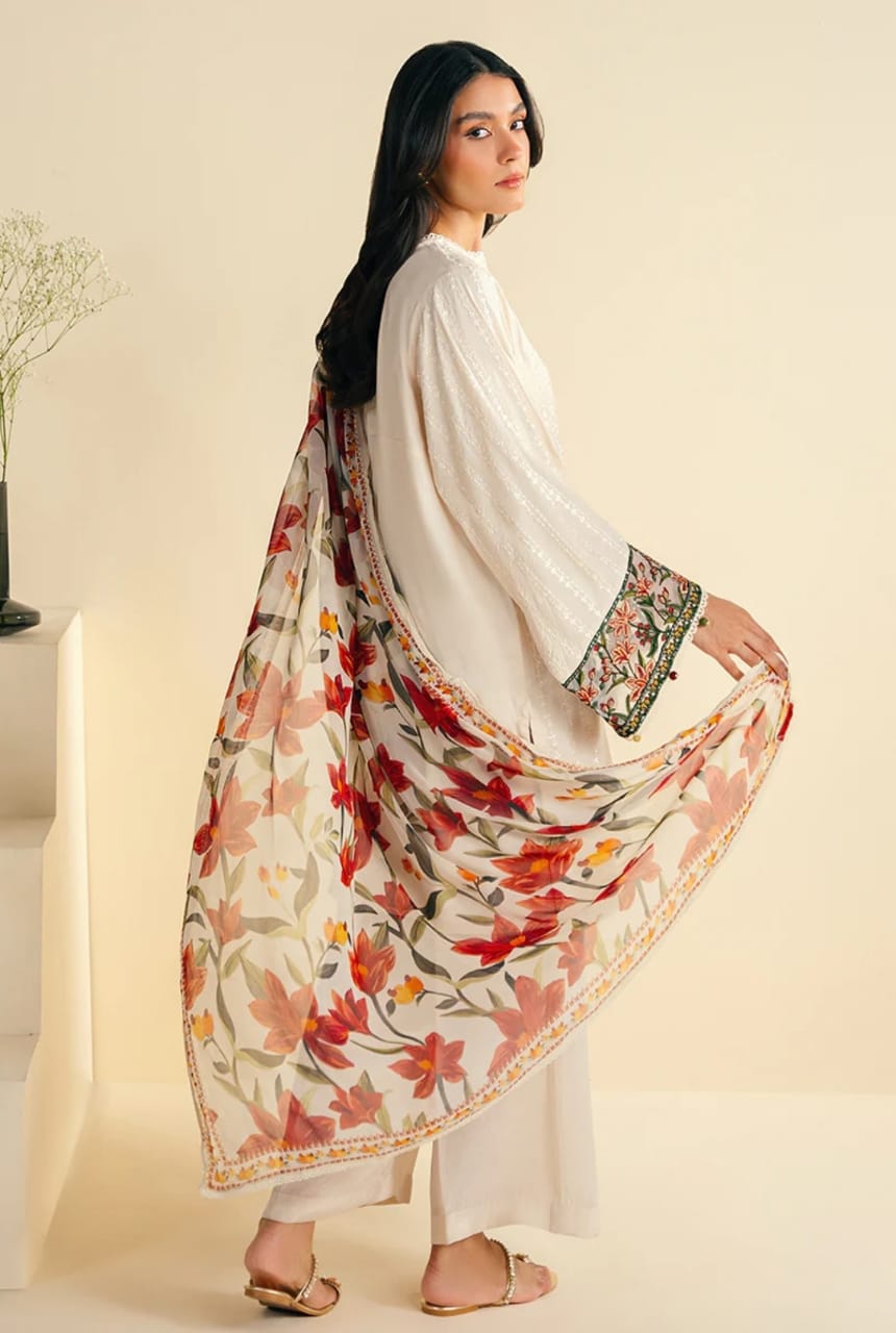 Jazmin New Arrival Lawn 3-Pcs suit