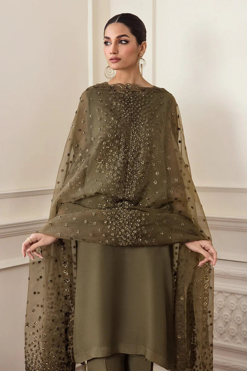 BAROQUE Fancy Embroidered 3-Pcs