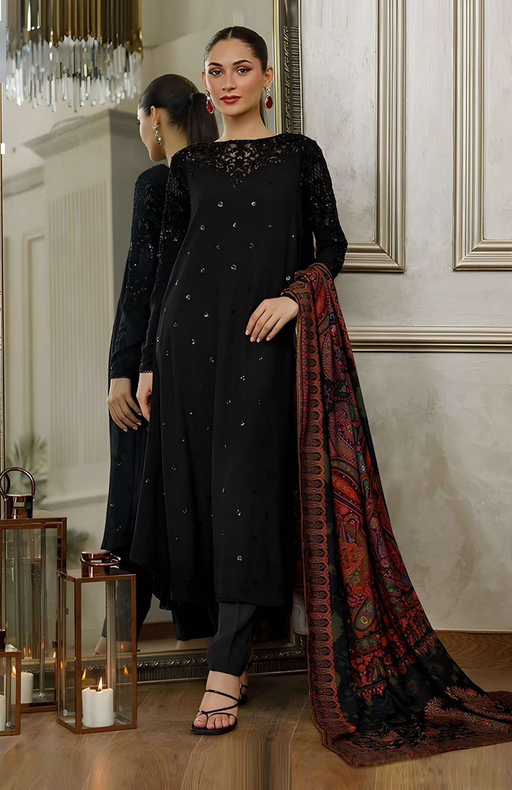THREADS & MOTIFS-LULUSAR 3-Pcs Suit