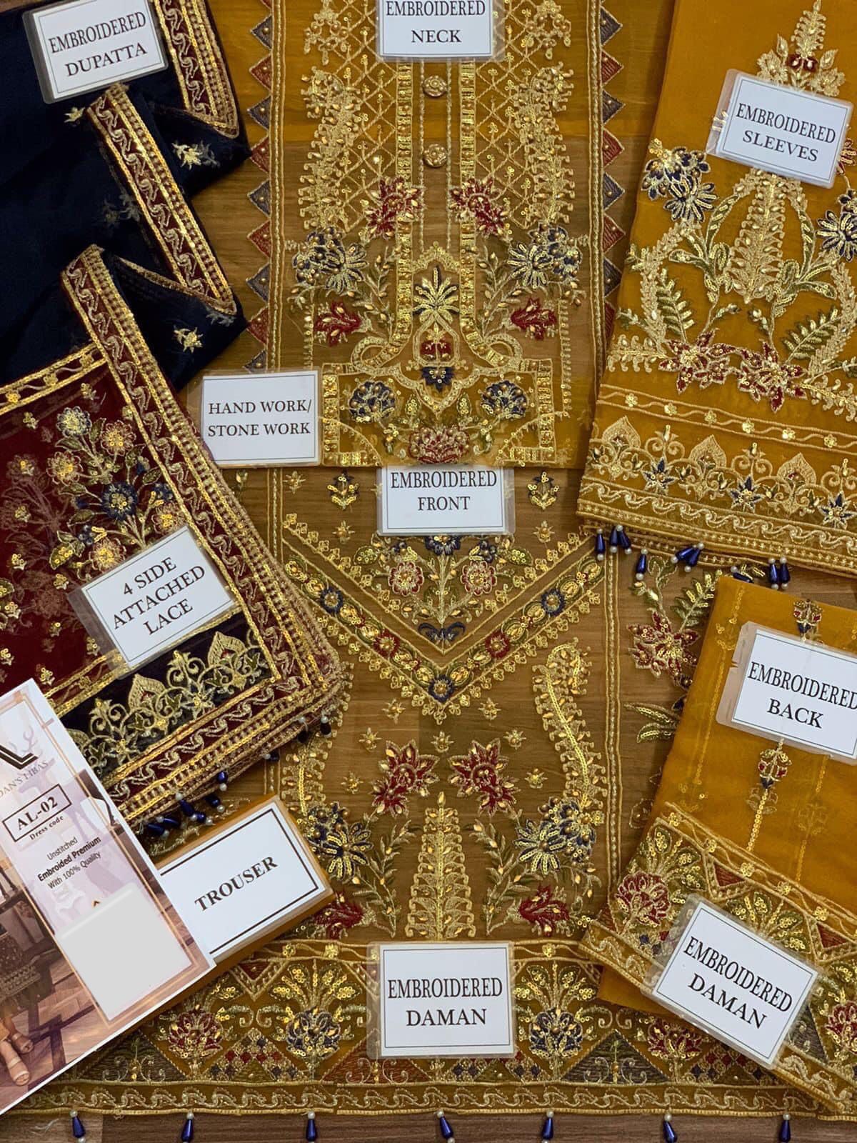ADAN LIBAS Luxury fancy 3-Pcs suit