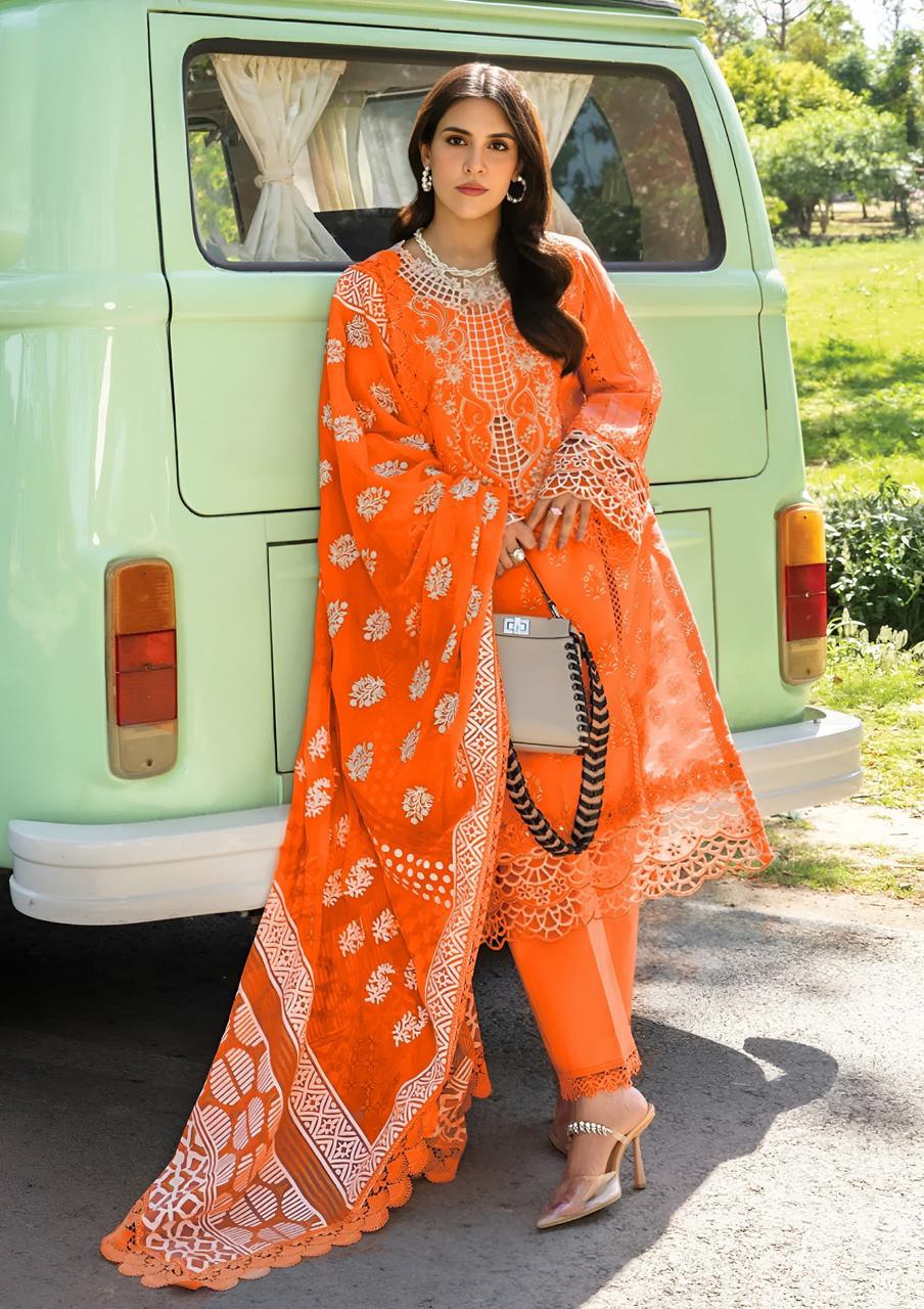 SAPPHIRE Premium Embroidered 3-Pcs Suit