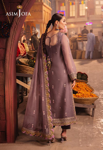 ASIM JOFA Embroidered Suit 3-Pcs