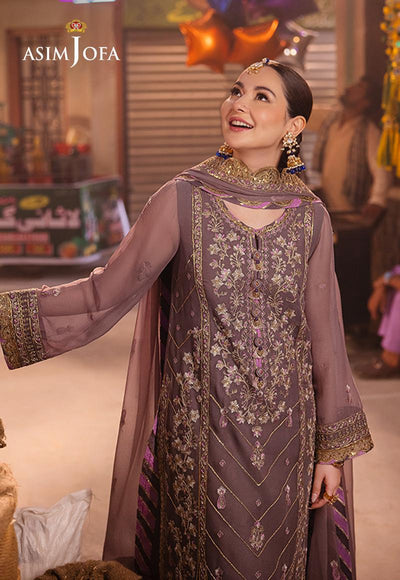 ASIM JOFA Embroidered Suit 3-Pcs
