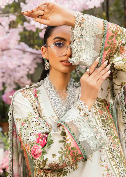 MARIA.B Embroidered Lawn 3 Pcs Suit