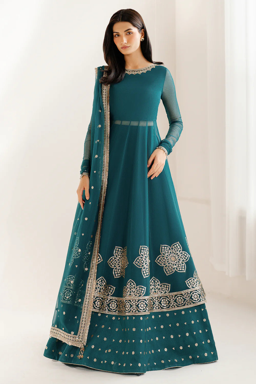 JAZMIN Chiffon Luxury Fancy Wear 3-Pcs