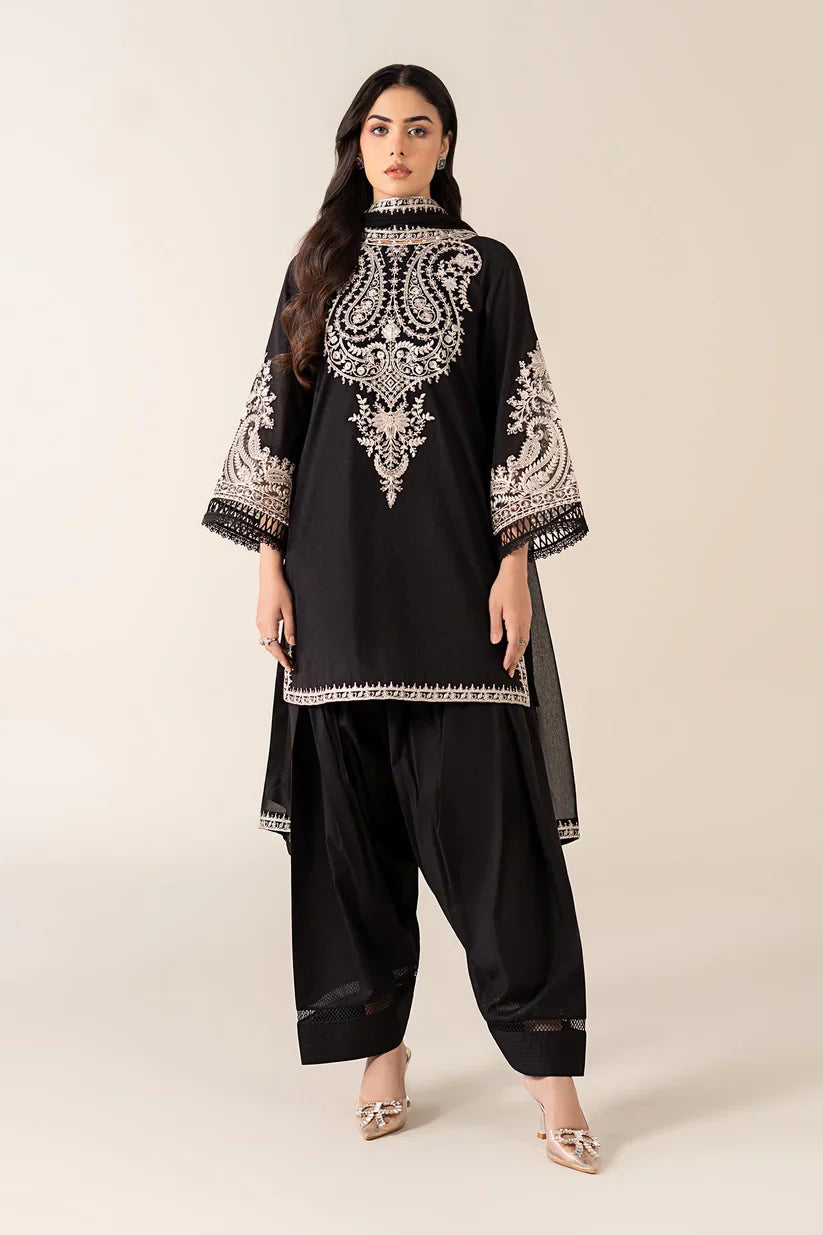 MARIA.B Luxury Embroidered Dhanak 3-Pcs