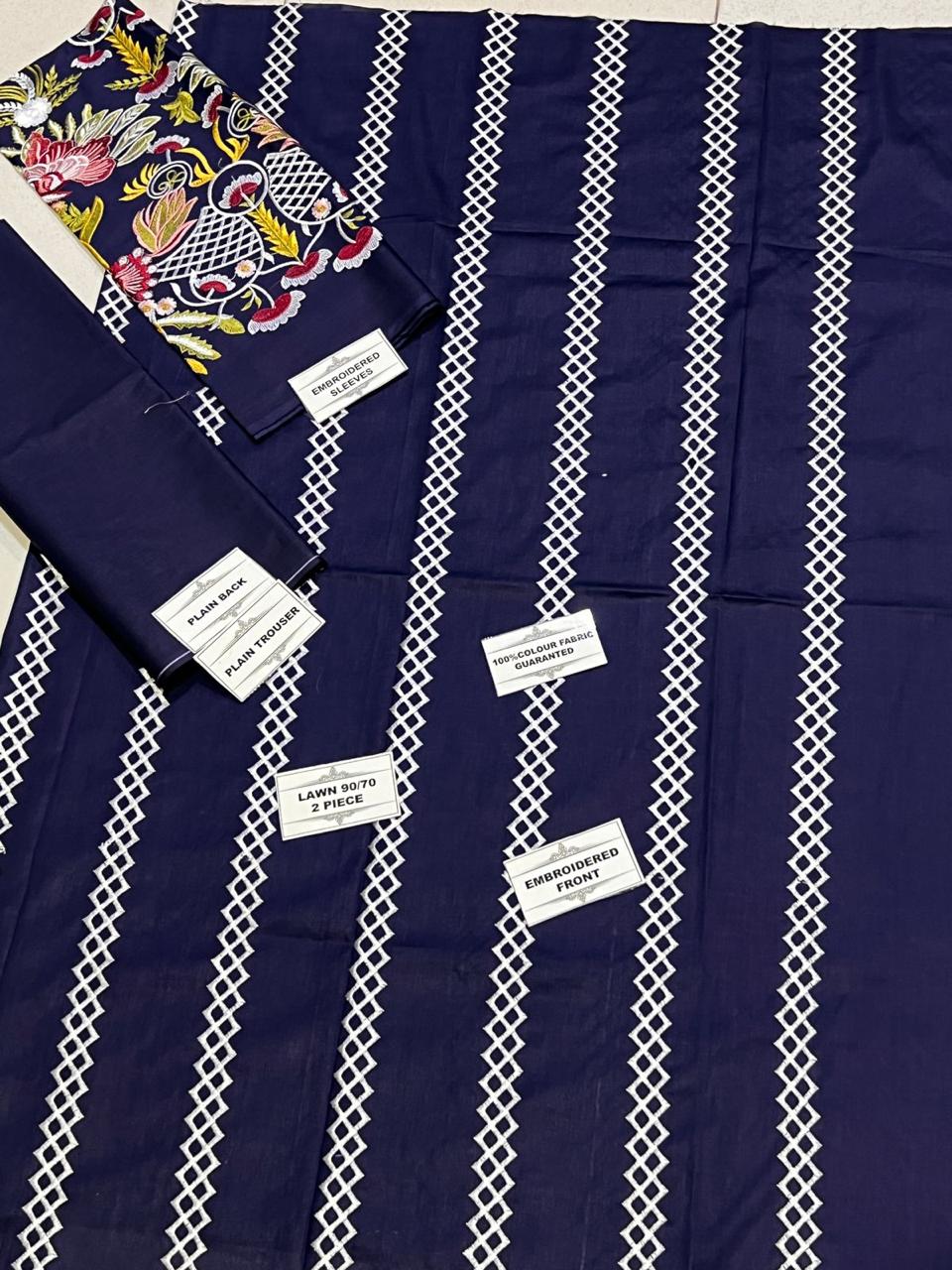 LIMELIGHT Embroidered 2-Pc suit