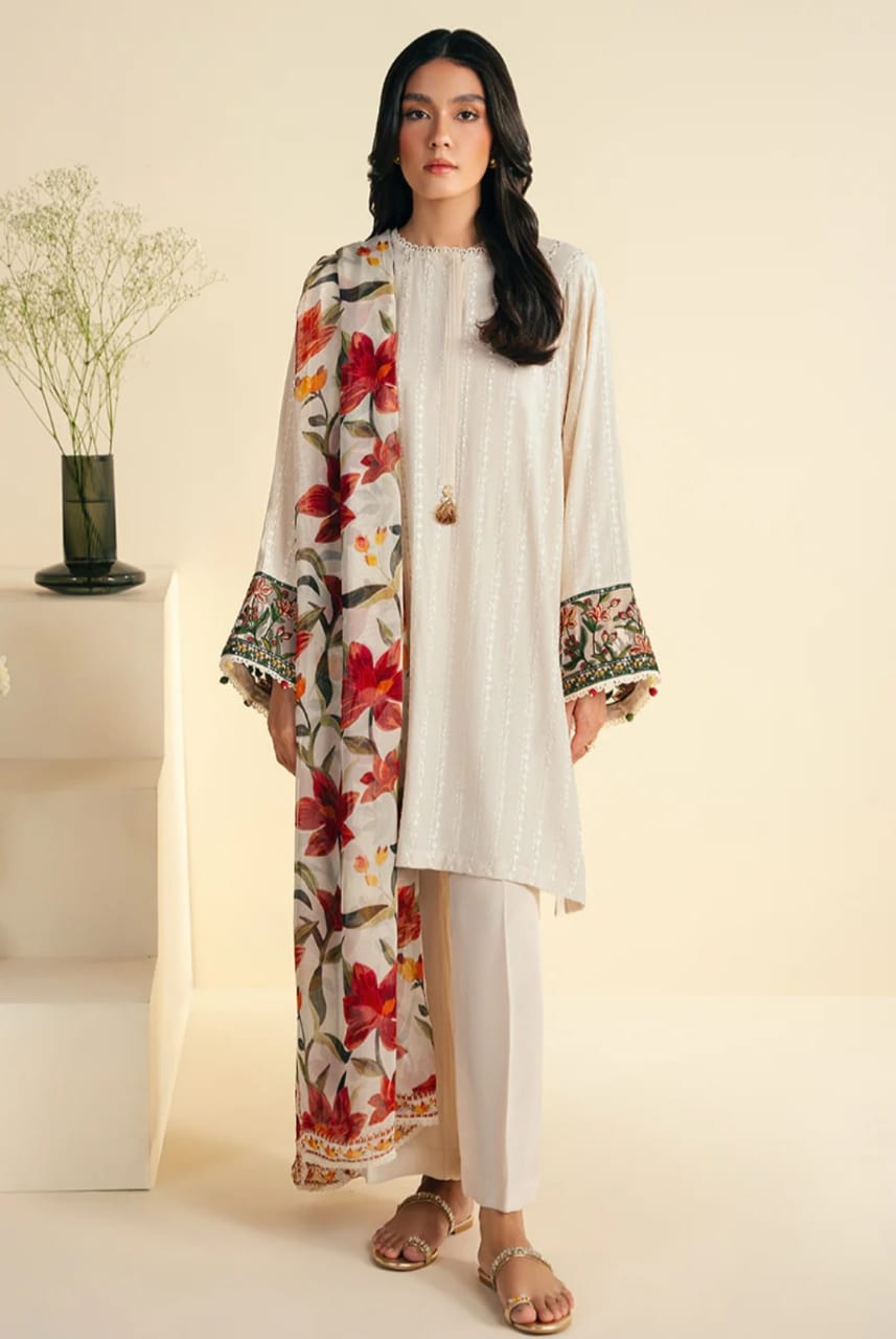 Jazmin New Arrival Lawn 3-Pcs suit