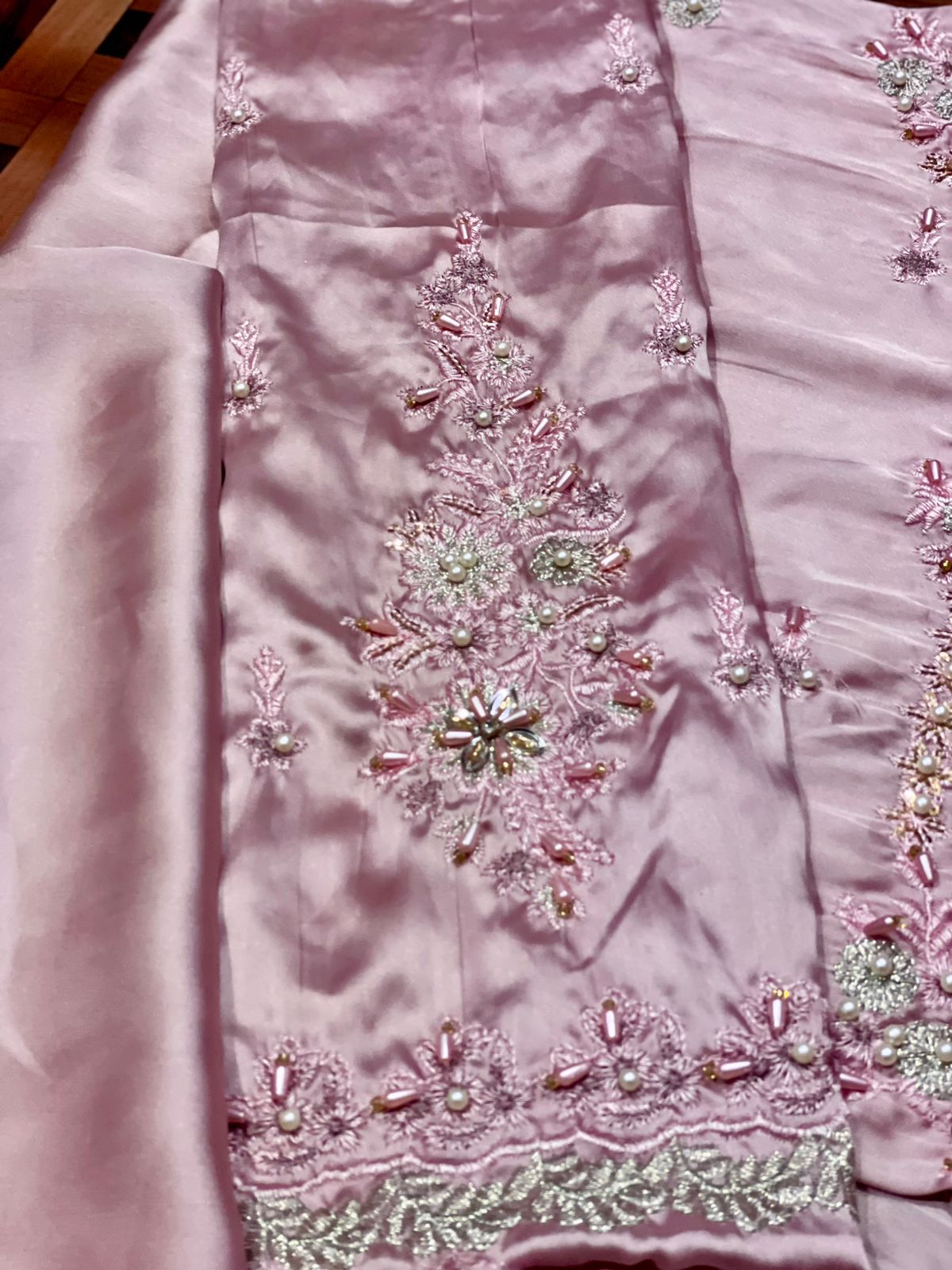 MUSHQ SHAMOZ SILK Fancy 3-Pcs