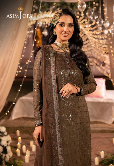 ASIM JOFA DASTAN Wedding Embroidered 3-Pcs