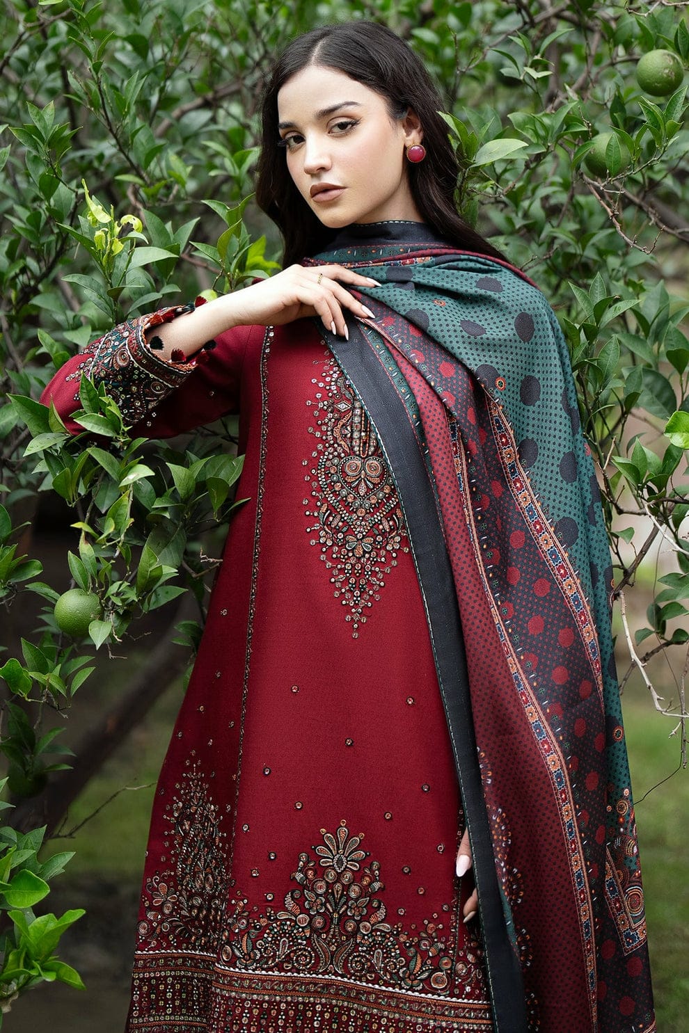 JAZMIN Luxury Embroidered 3-Piece Suit