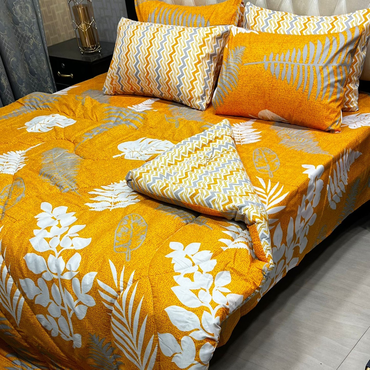 Printed 6 Pcs Vickie Razai Set