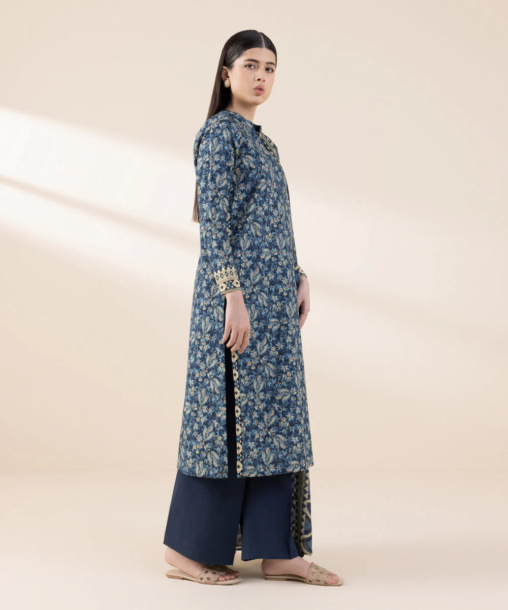 SAPPHIRE Premium Khadar Vol 3-Pc Suit