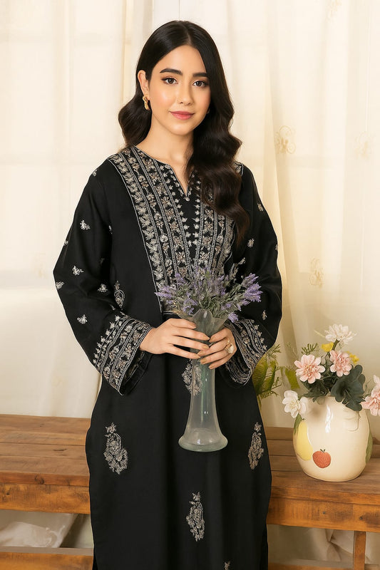 Luxury Embroidered Cotton 2-Pc Suit