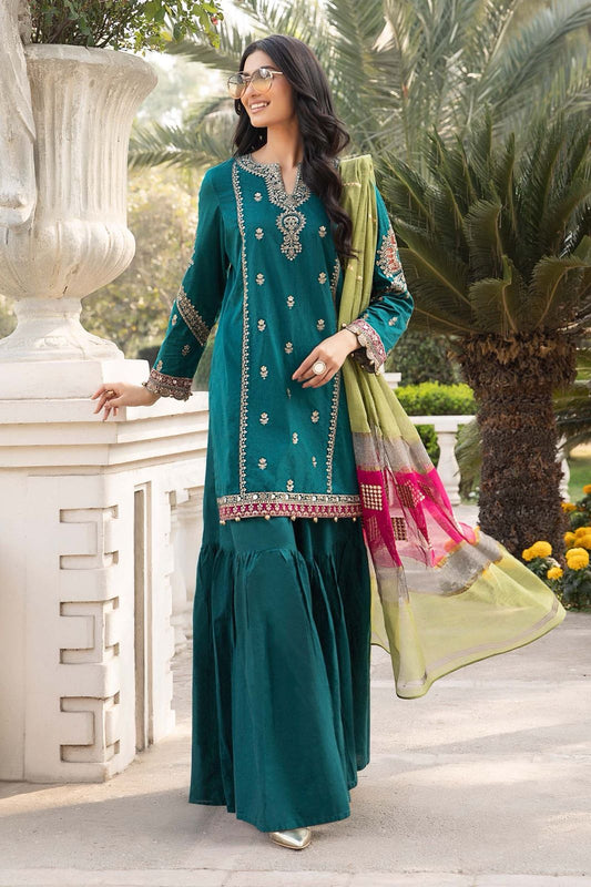 MARIA B Danak Luxury Embroidered 3-Pcs