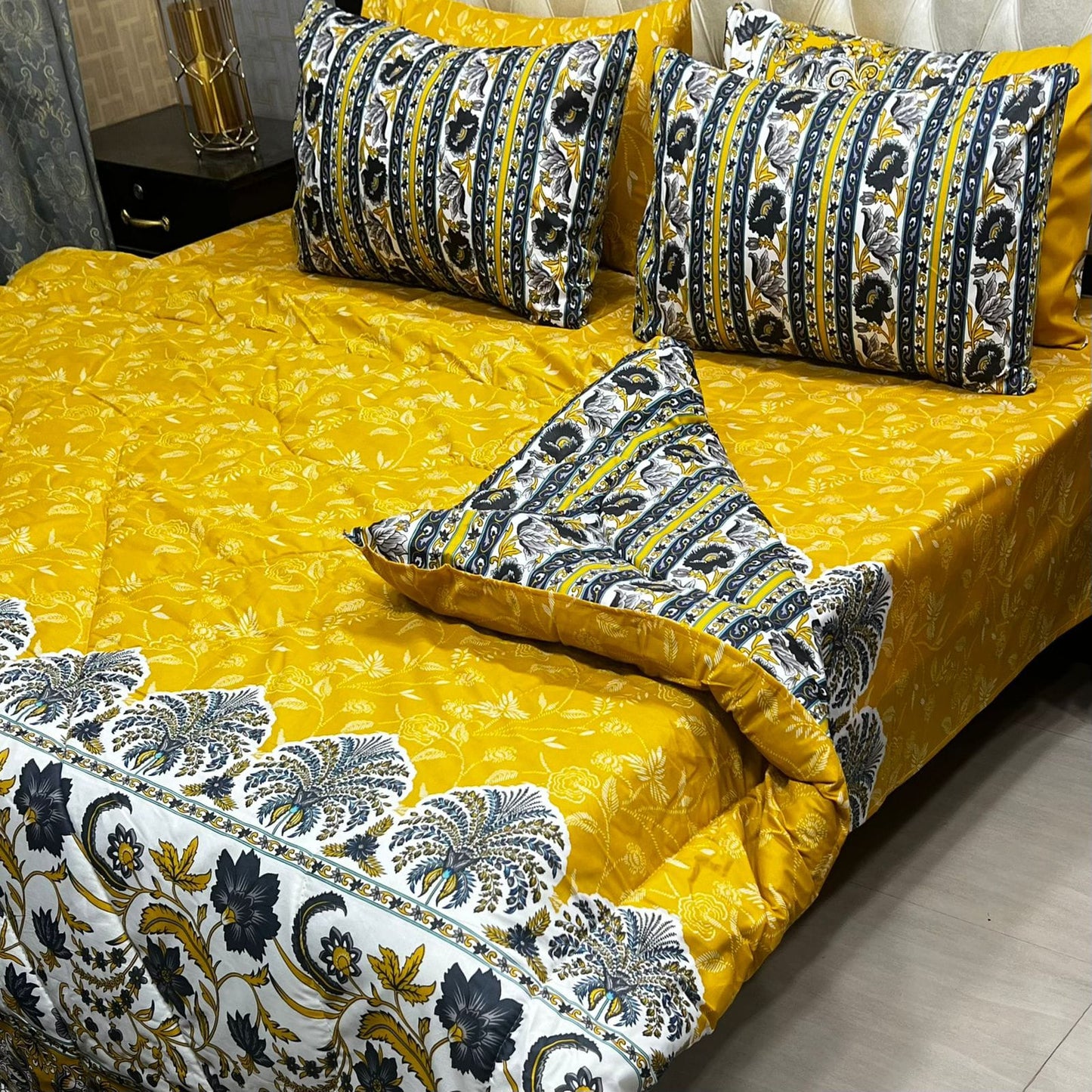 Printed 6 Pcs Vickie Razai Set