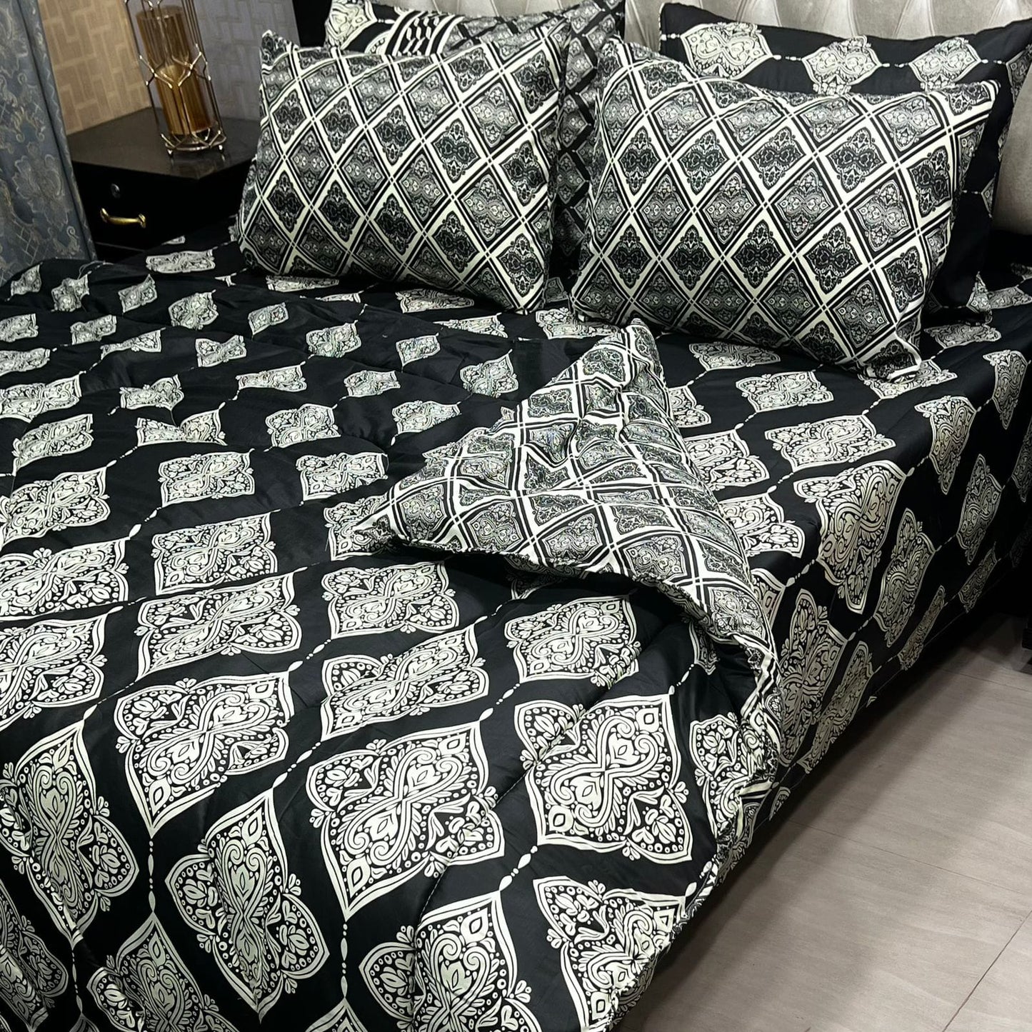 Printed 6 Pcs Vickie Razai Set