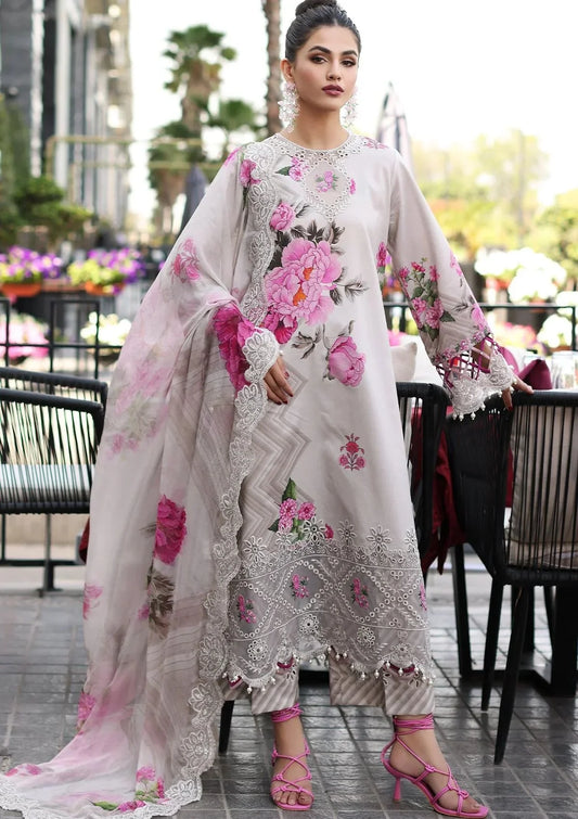 ASIFA NABEEL Heavy Embroidered Silk 3-Pcs
