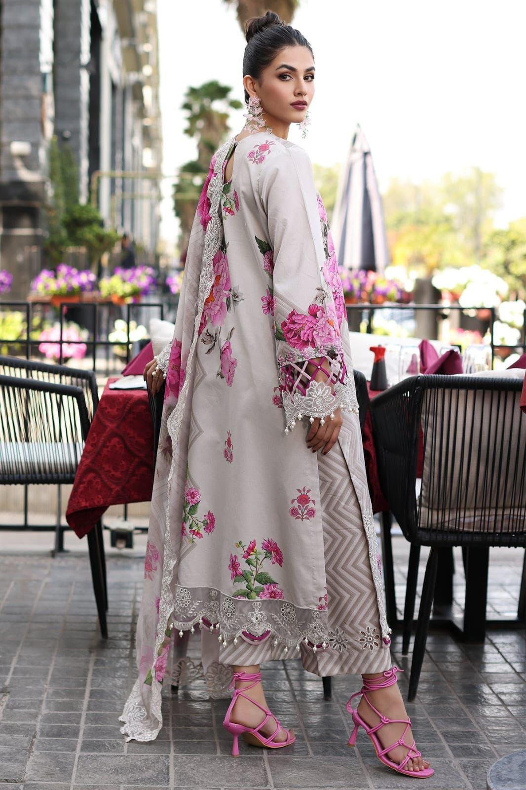 ASIFA NABEEL Heavy Embroidered Silk 3-Pcs
