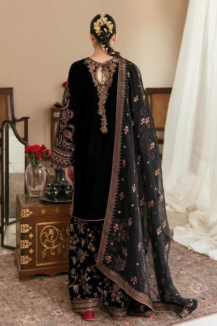 BAROQUE Jazmin Velvet Wedding 3-Pcs