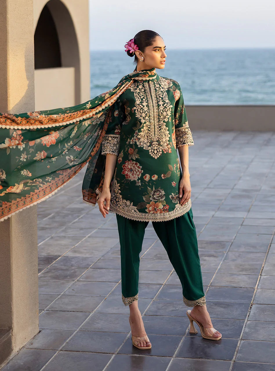 ZAINAB CHOTTANI - VELINA-Lawn'25 3-Pcs