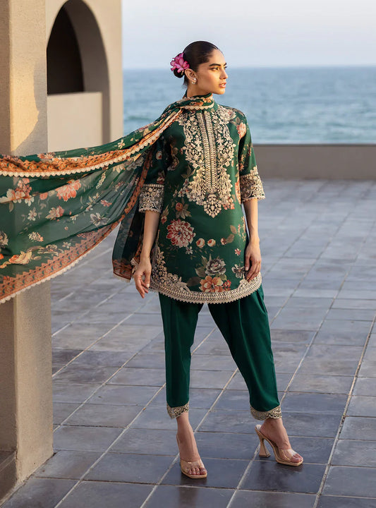 ZAINAB CHOTTANI - VELINA-Lawn'25 3-Pcs