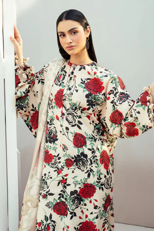 BAROOQUE  *Summer 𝗖𝗼𝗹𝗹𝗲𝗰𝘁𝗶𝗼𝗻 𝟮𝗸𝟮5* 3-Pcs