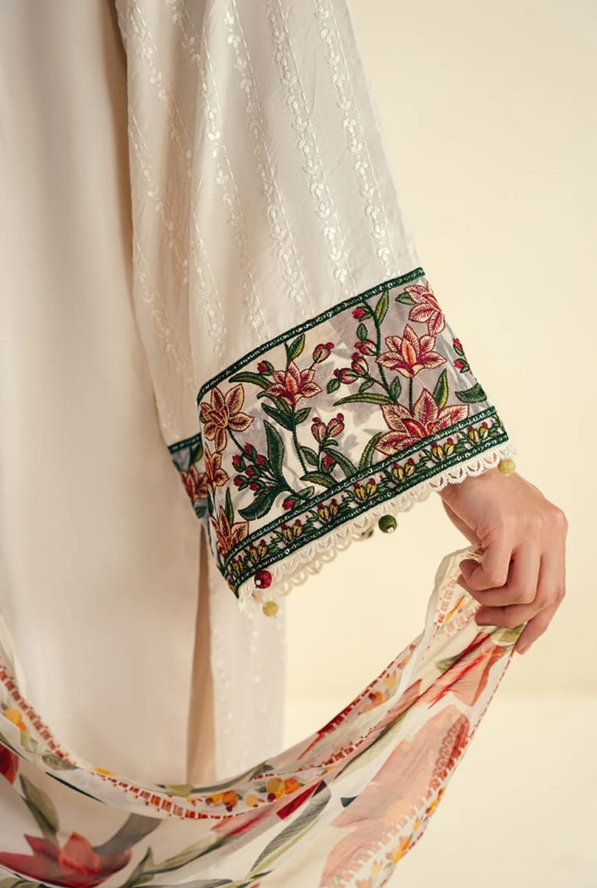 Jazmin New Arrival Lawn 3-Pcs suit