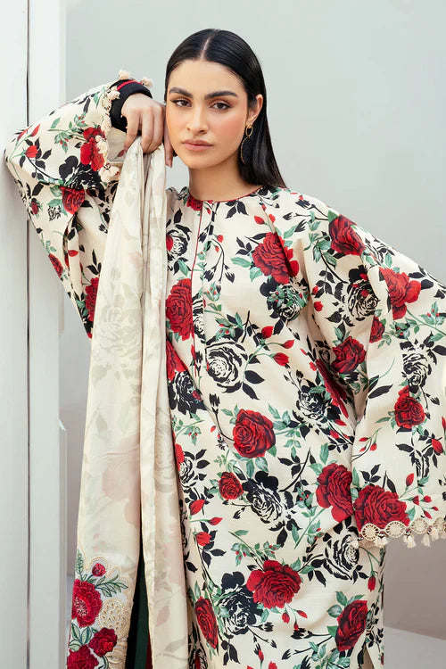 BAROOQUE  *Summer 𝗖𝗼𝗹𝗹𝗲𝗰𝘁𝗶𝗼𝗻 𝟮𝗸𝟮5* 3-Pcs