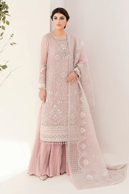 BAROQUE Organza Fancy Wear 3-Pc Suit