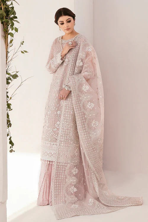 BAROQUE Organza Fancy Wear 3-Pc Suit