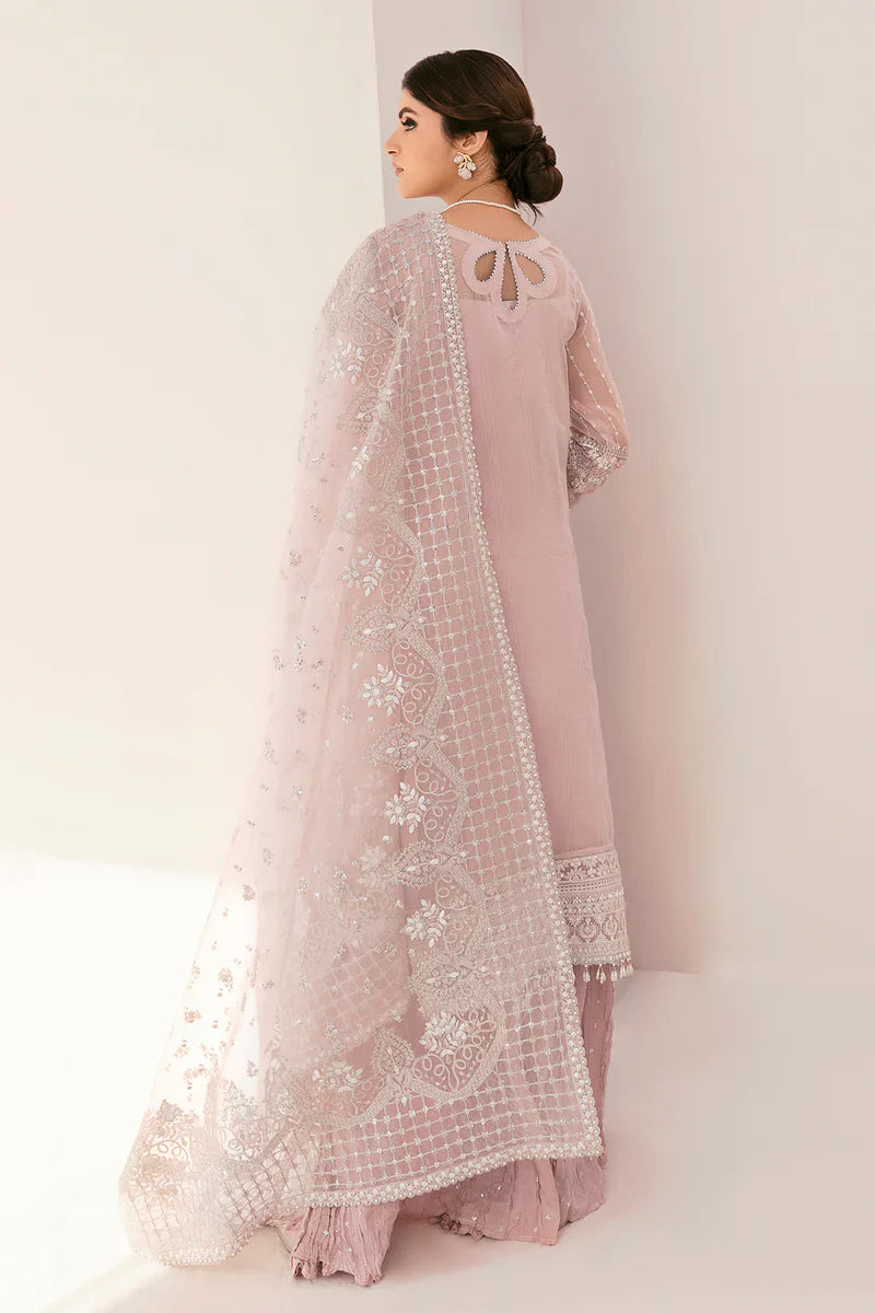 BAROQUE Organza Fancy Wear 3-Pc Suit