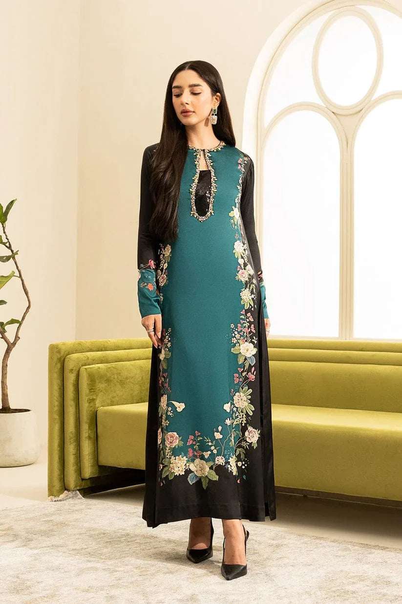 NISHAT | Pure Silk  3-Pcs Suit