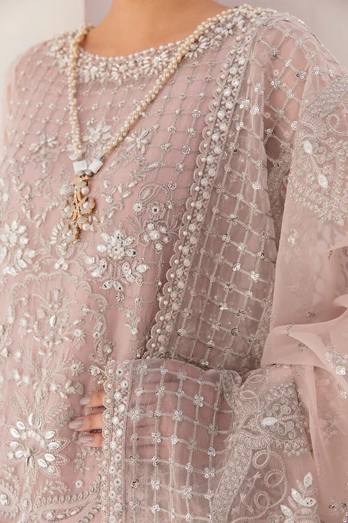BAROQUE Organza Fancy Wear 3-Pc Suit
