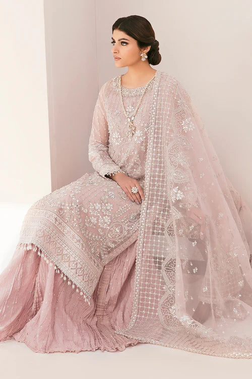 BAROQUE Organza Fancy Wear 3-Pc Suit