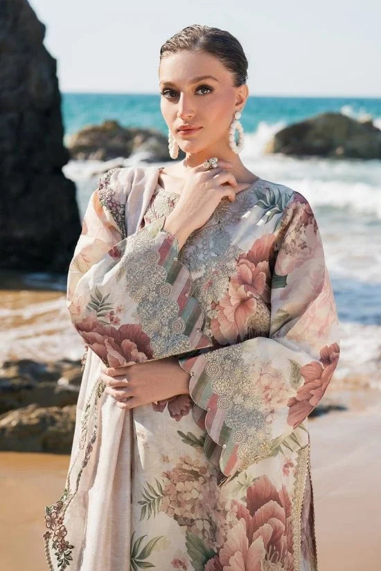 BAROQUE  Digital Print Lawn 3-Pcs Suit