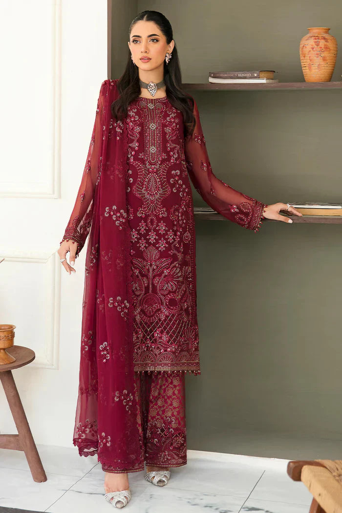 JAZMIN Organza Fancy Wear 3-Pcs