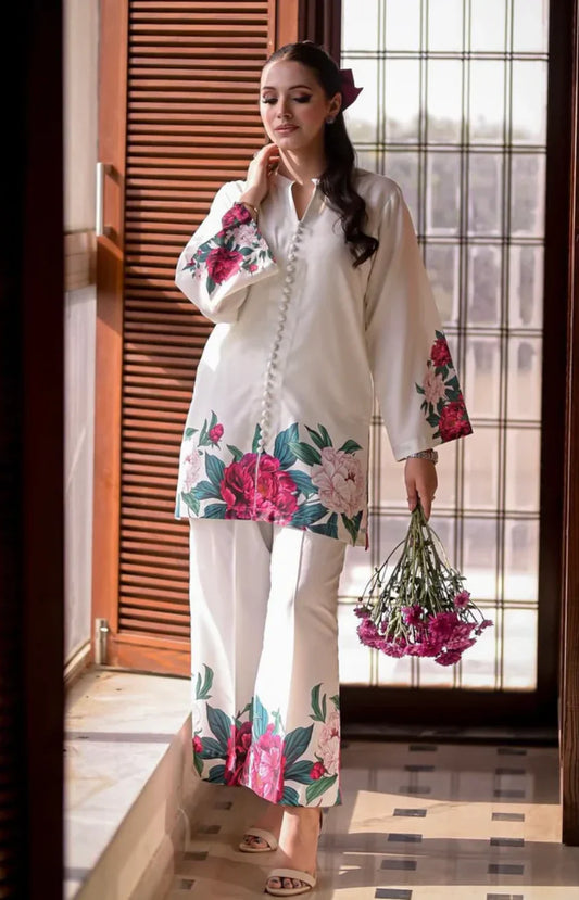 Tie N Die Digital printed 3-Pcs Suit