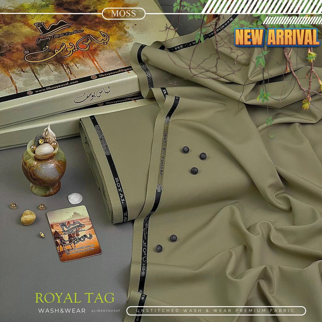 ROYAL - TAG Men Unstitch Wash N Wear