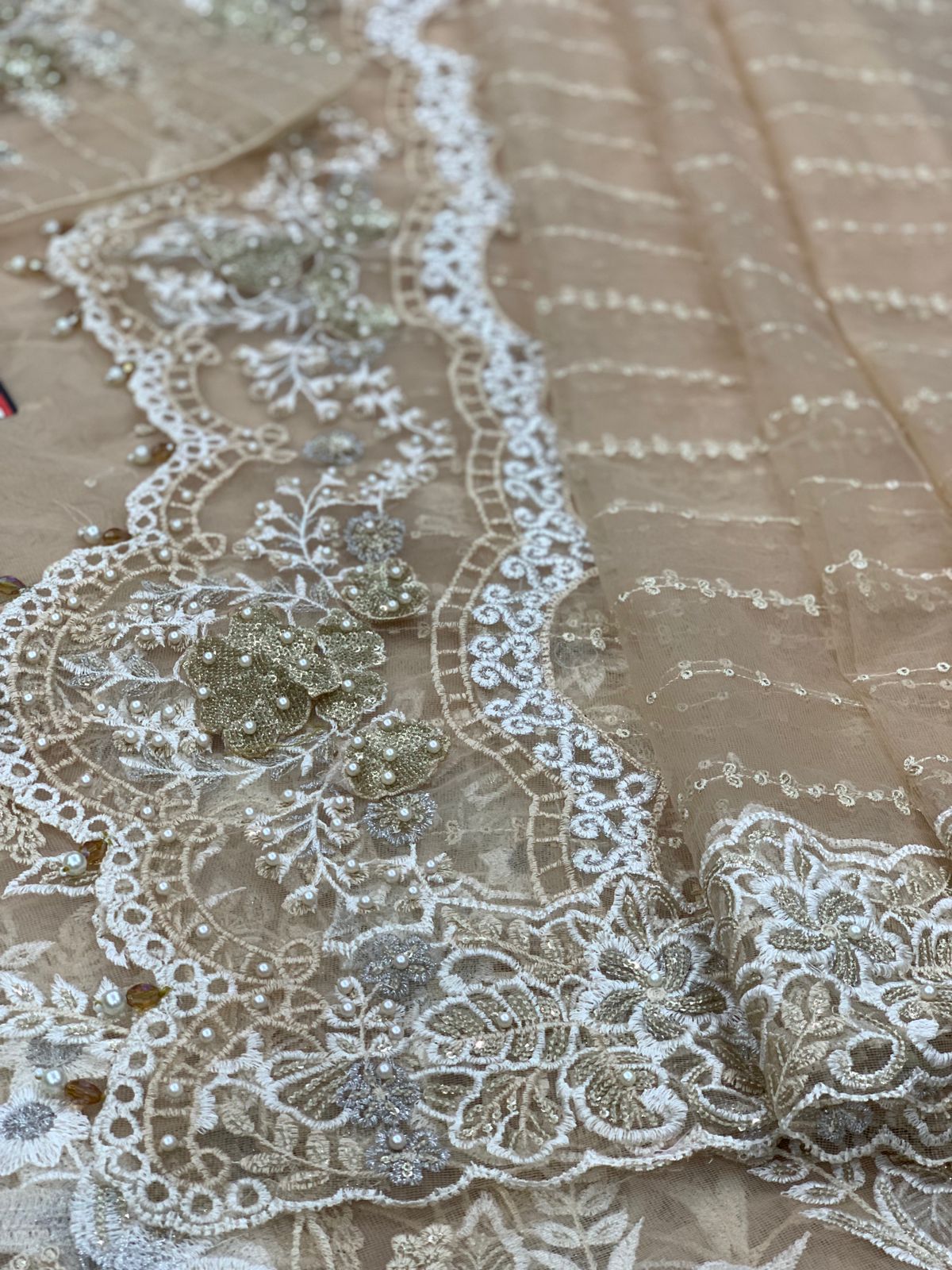 MARIA.B Embroidered Exclusive Luxury Saree