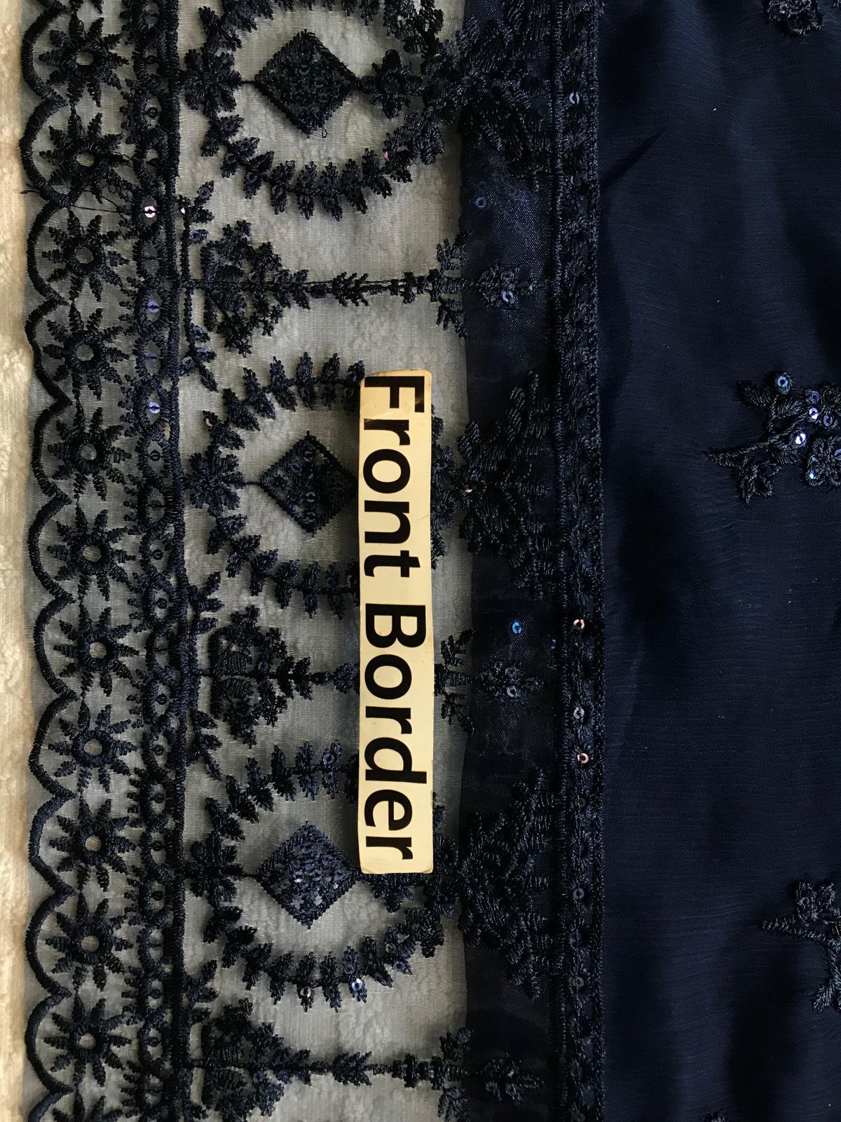 AZURE Festive Embroidered 3-Pcs Suit