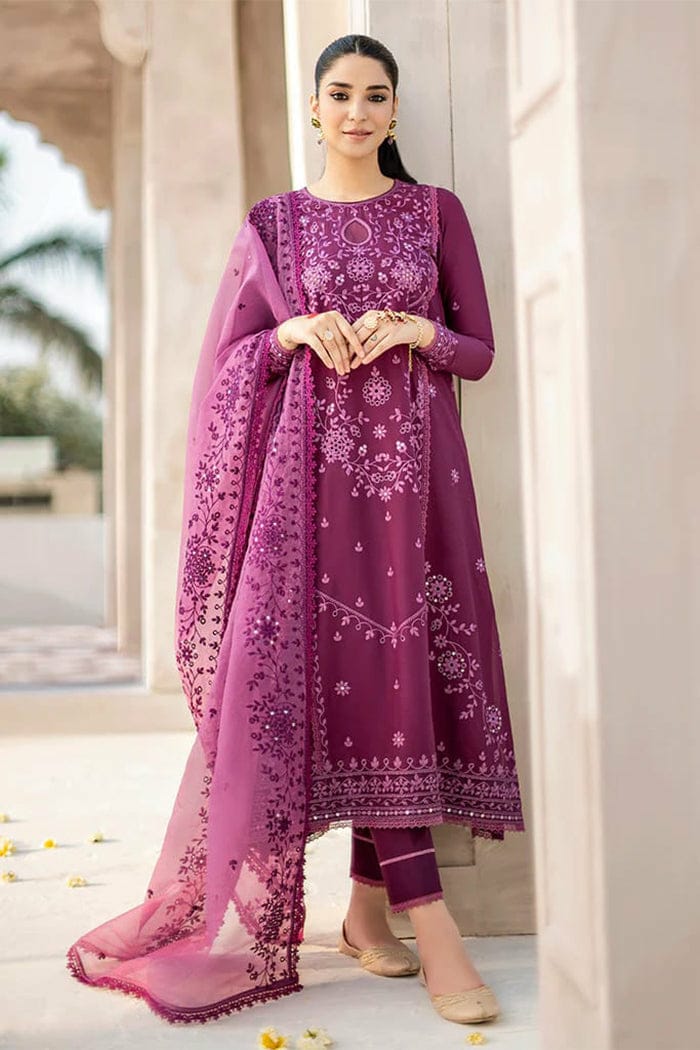 Cross Stitch Luxury Embroidered 3-Piece suit