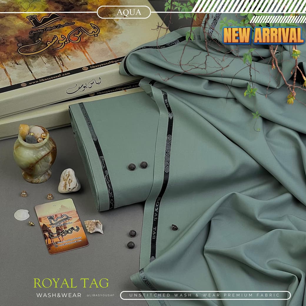 ROYAL - TAG Men Unstitch Wash N Wear