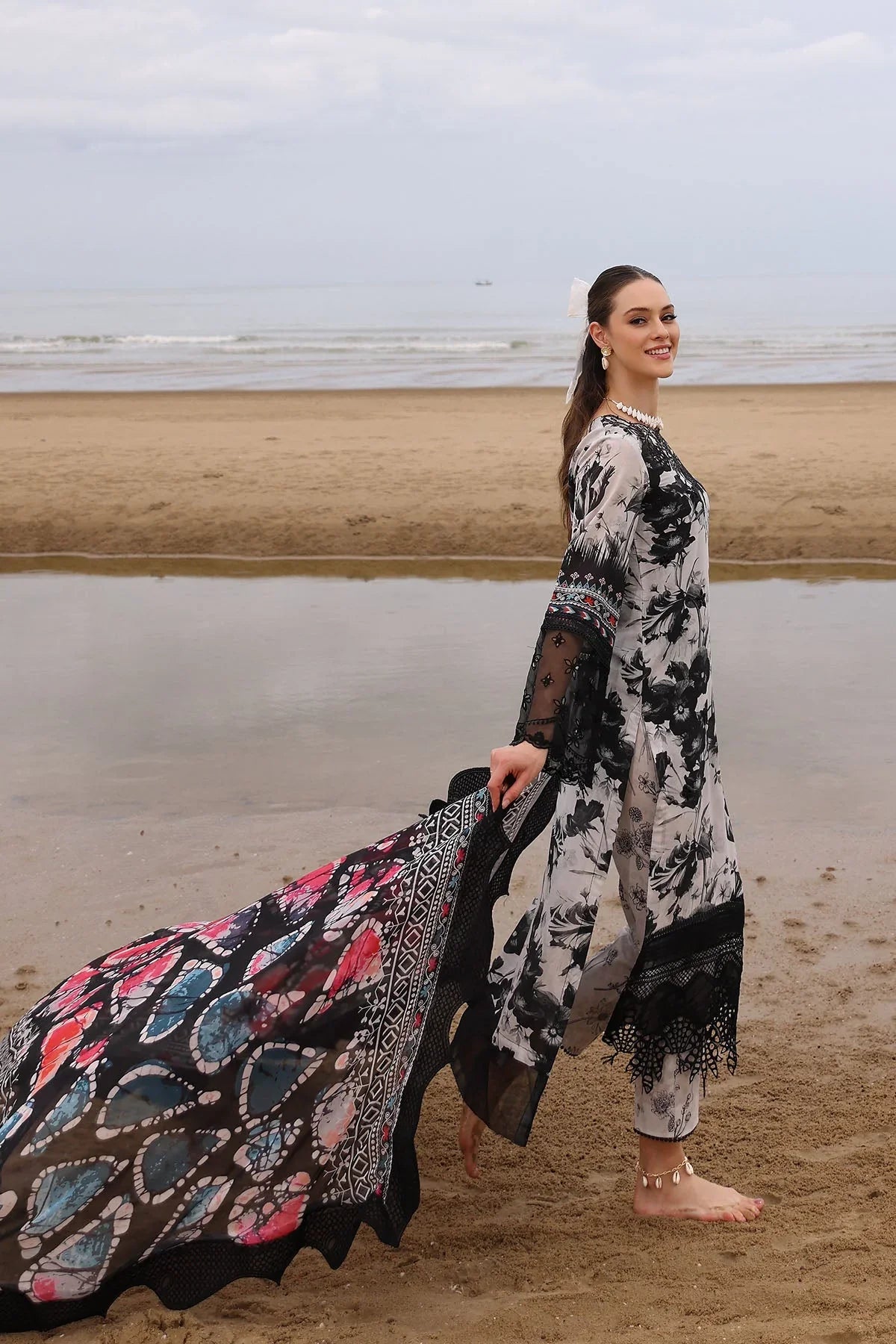 Nureh Luxury Lawn 3-Pcs Suit