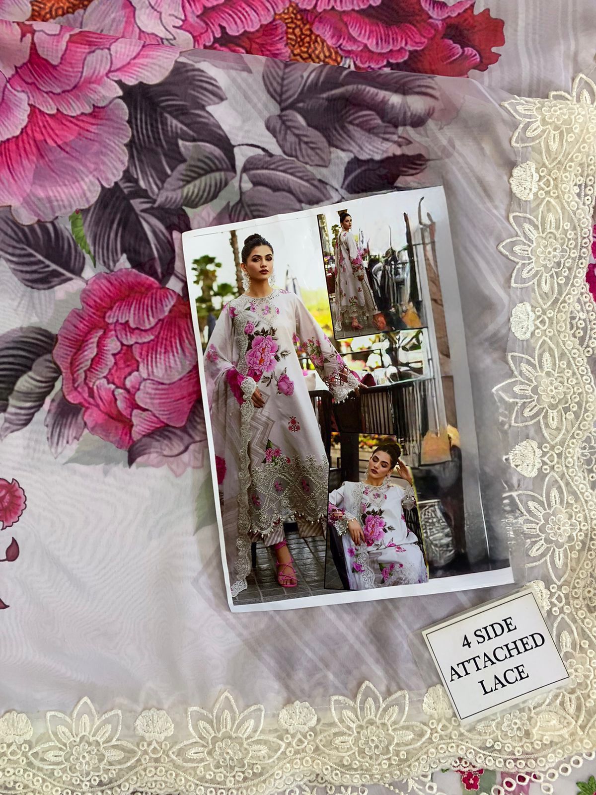 ASIFA NABEEL Heavy Embroidered Silk 3-Pcs