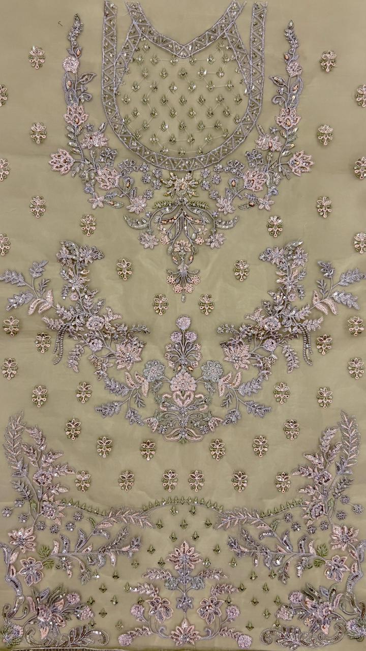 HEER'S Organza Fancy Wear 3-Pc Suit
